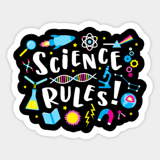 Science Rules! Sticker